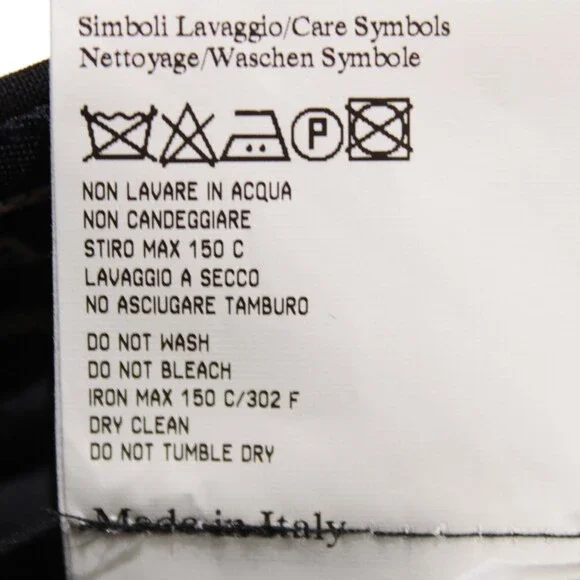 Sartore NWT Dress Pants Size 33 US Antonio in Solid Black Wool Blend
